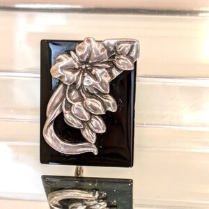 Vintage Pewter Brooch